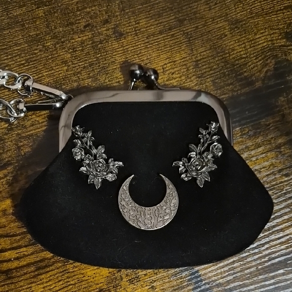 Killstar Handbags - Killstar Black Clutch/Coin Purse